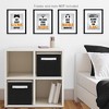 Sweet Jojo Designs Unframed Wall Art Prints for Décor Video Gamer Orange Grey Black White 4pc - 3 of 4