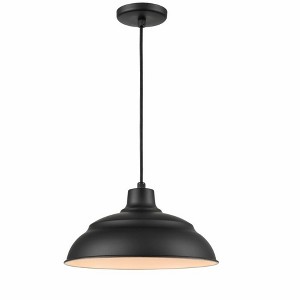 Millennium Lighting R Series 1 - Light Pendant in  Satin Black - 1 of 1