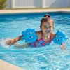 Swim Central Set of 2 Inflatable Blue Elephant Animal Fun Swimming Pool Arm Floats For Kids, 7.5-Inch - 2 of 3