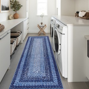 Hallway Runner  Rug Washable Soft Carpet - Non Slip Modern Floor Runner for Bedroom, Kitchen, Living Room - 1 of 4
