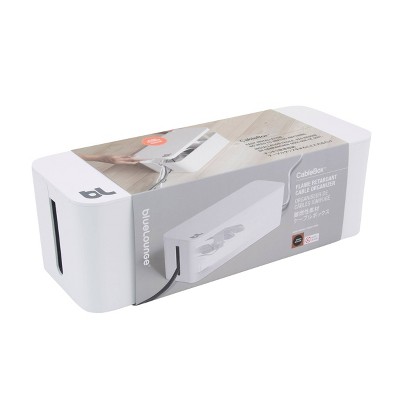 CableBox Flame Retardant Cable Organizer White - BlueLounge