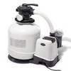 Intex 3000 GPH Sand Filter Pool Pump with Built-In Timer and Plunger Valve Set with Replacement Part (2 Pack) for Above Ground Outdoor Swimming Pools - 4 of 4