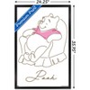 Trends International Disney Simple Moments Line Art - Pooh Framed Wall Poster Prints - 3 of 4