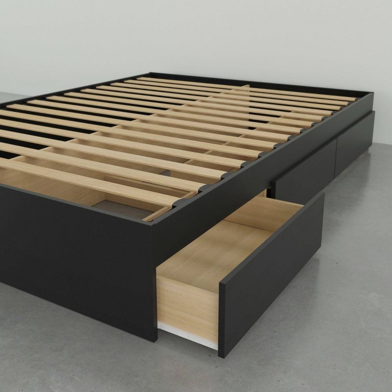 Queen Storage Platform Bed - Nexera, 4 of 9