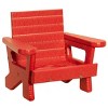 JCS Wildlife Mini White Adirondack Chair Candle or Drink Holder, Lake Life - 2 of 4