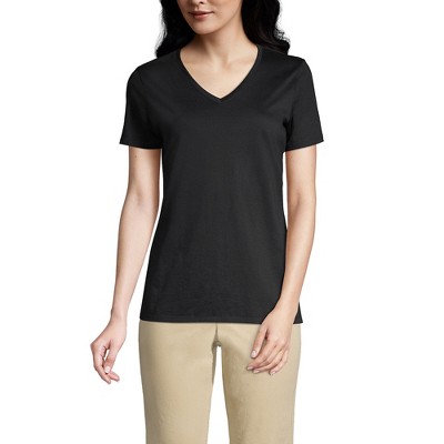 Lands' End Women's Relaxed Supima Cotton T-Shirt