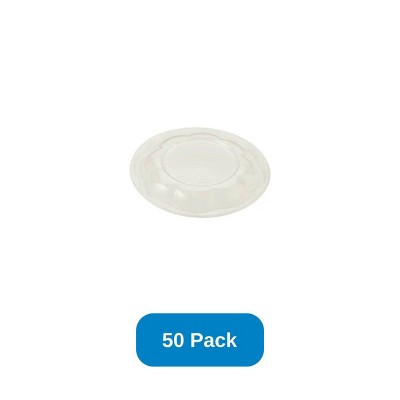 Inno-Pak Lid for 32-48 oz Salad Bowl RPET Clear - Pack of 50