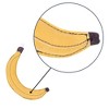 American Pet Supplies Vegan Banana Dog Toy – Soft Leather, Eco-Friendly, Durable, Safe & Non-Toxic Materials - 3 of 4