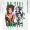 Whitney Houston Moment Of Truth World Tour Crew Neck Short Sleeve Men's White T-shirt - 2 of 4