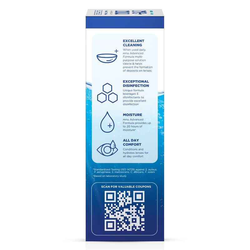 Renu Contact solution, Advanced Triple Disinfectant Formula, 3 of 10