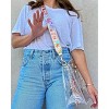Packed Party Strap For Clear Cooper Crossbody Bag; Spirit Squad Confetti Strap For Women and Girls Fashion Purse, Handbag; Trendy for Ladies at - 4 of 4