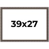 PosterPalooza | Ornate Black Picture Frame - UV Acrylic, Backing Board, Hanging Hardware Included - 2 of 4