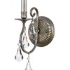 Crystorama Lighting Ashton 1 - Light Sconce in  Olde Silver - 2 of 2