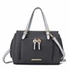 MKF Collection Elise Vegan Leather Color-block Women’s Satchel Bag by Mia K - 2 of 4