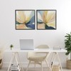Stupell Industries Abstract Sunshine Florals 2pc Framed Giclee Art Set - 2 of 4