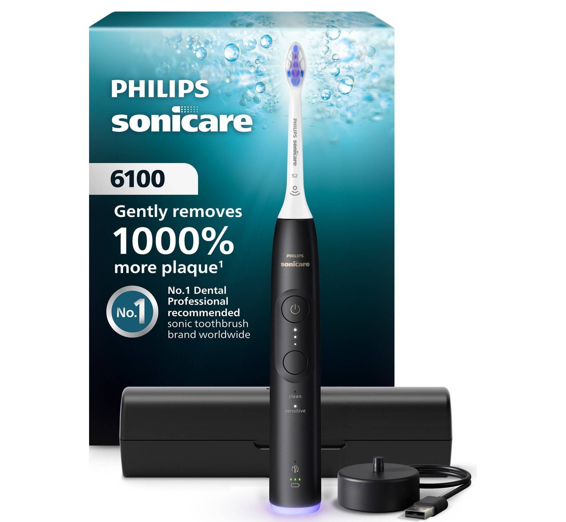 Philips Sonicare 6100 Rechargeable Electric Toothbrush