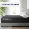 Kickoff 300 Thread Count 100% Organic Bamboo Viscose Fitted Sheet Only, Extra Deep Pocket, Cooling & Breathable, Double Stitching, Bedding Sheet - 4 of 4