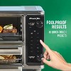 PowerXL SmartSynx Dual Door Air Fryer Oven, 10 Cooking Functions including Bake, Broil, Toast, Roast & More, Great for Family Meals, Stainless Steel - 4 of 4