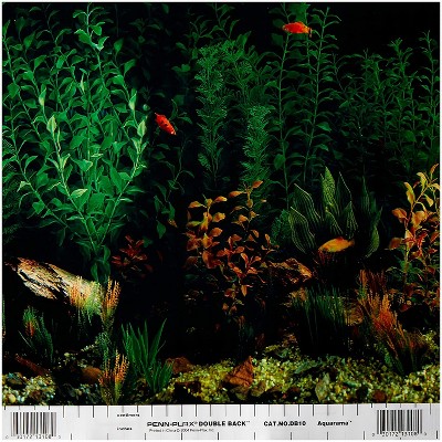 Penn-Plax Aquarama/Shalescape Plant Aquarium Background Decor