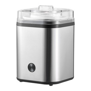 VEVOR Ice Cream Maker, 2.11 Qt. Large Capacity, Electric Automatic Ice-Cream Machine, with Easy Operation & Cleaning, Stainless Steel Shell, Silver - 1 of 4