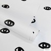 Tempaper & Co. 15 sq ft Eye See You Peel and Stick Wallpaper by Bobby Berk Black - 3 of 3