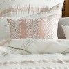 Pickford Blush Embroidered Blush Pillow -Levtex Home - 2 of 3