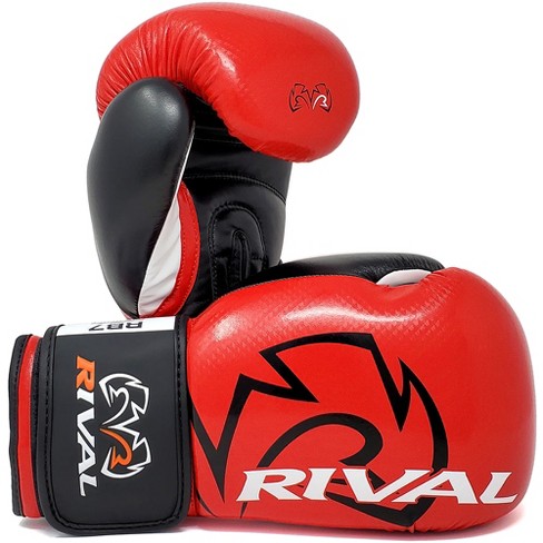 Professional Hook and Loop Leather Training Boxing Gloves - Durable,  Multi-Sport, Ideal for Speed Bags, Sparring & Heavy Bags 14oz