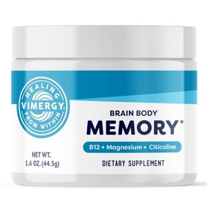 Vimergy Brain Body Memory, 30 servings – Brain Health Support, Non-GMO and Gluten Free - 1 of 4