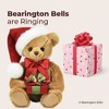 Bearington Holden Presents Christmas Teddy Bear, 15 Inch Christmas Bear Decorations, Ideal Holiday Bear Gift for Kids & Teens - 4 of 4