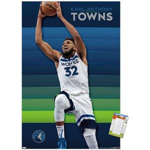 Trends International NBA Minnesota Timberwolves - Karl-Anthony Towns 23 Unframed Wall Poster Prints - 1 of 4