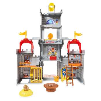 PAW Patrol: Rescue Knights Castle HQ Playset with Chase and Mini Dragon Draco Action Figures
