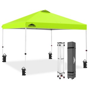 EAGLE PEAK 10x10 Pop Up Canopy Instant Tent w/ 4 Weight Bags - 1 of 4