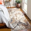 Modern Abstract Area Rugs Luxurious Soft Low Pile Washable Carpet for Living Room Bedroom Indoor Non Slip Foldable Floor Mat - 2 of 4