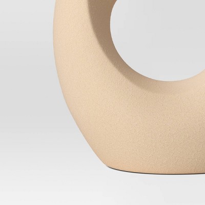 Ceramic Organic Modern Loop Sculpture - Threshold&#8482;