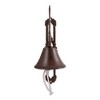 13.75" Iron Rooster Bell Brown - Zingz & Thingz: Outdoor Garden Sculpture, No Battery Required, 3.48 lbs - 3 of 4