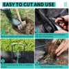 coucheta Weed Barrier Landscape Fabric, Heavy Duty Weed Block Fabric, Woven Driveway Garden Cloth for Greenhouse, Yard, Flower Bed - 4 of 4