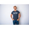 Mens Less People More Dogs T Shirt Funny Pet Puppy Lover Tee For Guys - Crazy Dog Men's T Shirt - 2 of 4