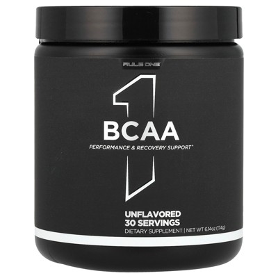 Rule One Proteins BCAA, Unflavored , 6.14 oz (174 g)
