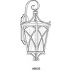 Progress Lighting Cadence 3-Light Wall Lantern, Oil Rubbed Bronze, Glass, Mediterranean Style, Clear Water Glass Panels - 2 of 2