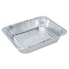 HFA Aluminum Steam Table Pans, Half-Size Shallow, 1.69" Deep, 10.38 x 12.75, 100/Carton - image 2 of 3