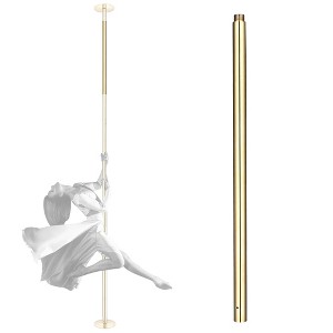 Yescom 3.4 FT Chrome Dancing Pole Extension for 45 mm Spinning Pole Steel Gold - 1 of 4