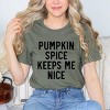 Simply Sage Market Pumpkin Spice Keeps Me Nice Short Sleeve Tee - 2 of 4