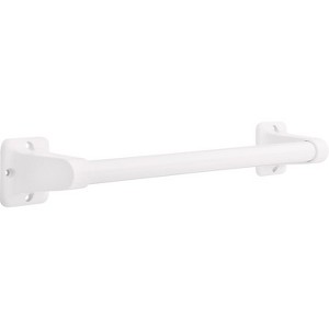 Delta  Grab Bar  White  Stainless Steel  17.63 in. L - 1 of 4