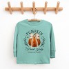 Coquette Pumpkin Patch Girly - Toddler Long Sleeve Graphic Tee and Youth Long Sleeve Graphic T-Shirt - 2 of 3