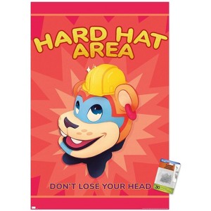 Trends International Five Nights at Freddy's: Security Breach - Hard Hat Unframed Wall Poster Prints - 1 of 4