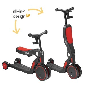 Larktale Scoobi 5-in-1 Kids' Convertible Balance Bike-Tricycle-Scooter - 1 of 4