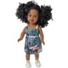 Doll Clothes Superstore Handmade Earth Tone Sundress with Shoes for 18-Inch Girl Dolls - 2 of 4