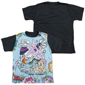 Boys' My Little Pony Tv Pony Comic Short Sleeve Costume T-Shirt - 1 of 4