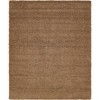Unique Loom Solid Shag Solid Indoor Woven Area Rug - 2 of 4