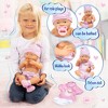 Bayer Design Dolls: New Born Baby W/ Outfit & Accessories, in Pink, Sheep - 3 of 4